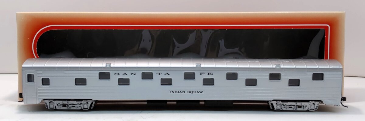 IHC 47786 HO Santa Fe Indian Squaw Corrugated Side PS Sleeper Car