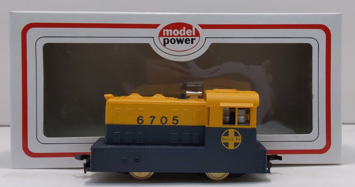 Model Power 6705 HO Scale ATSF Porter Hustler