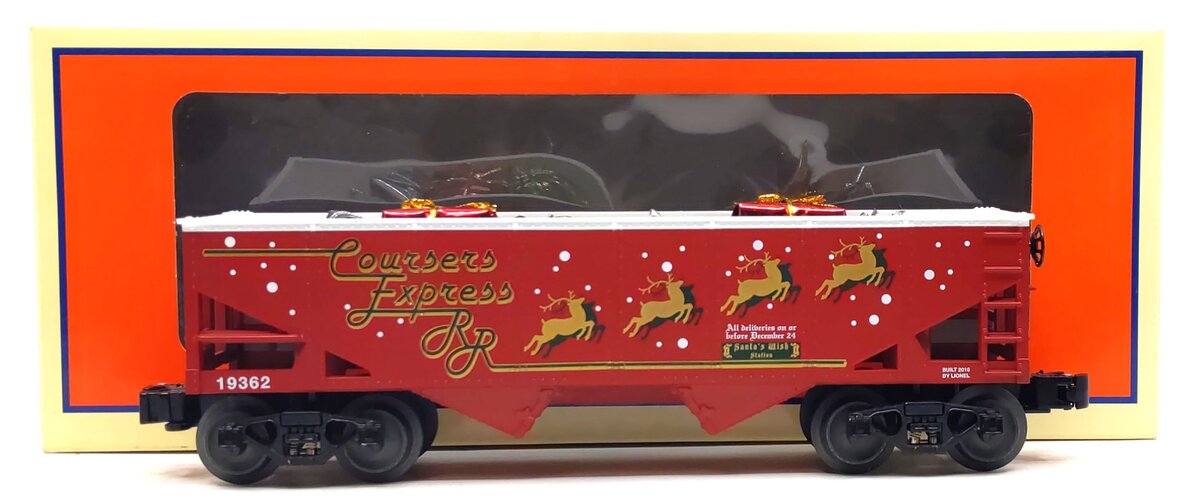 Lionel 6-19362 O Coursers Express Christmas Gifts Hopper #19362
