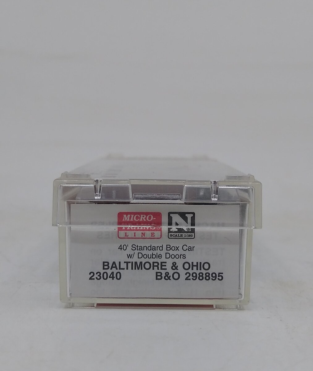 Micro-Trains 02300040 N B&O 40' Standard Boxcar w/ Double Doors #298895