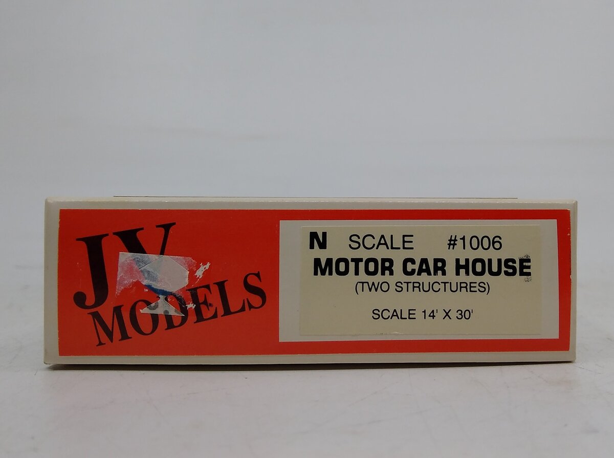 JV Models 1006 N Scale Motor Car House (Pack of 2)