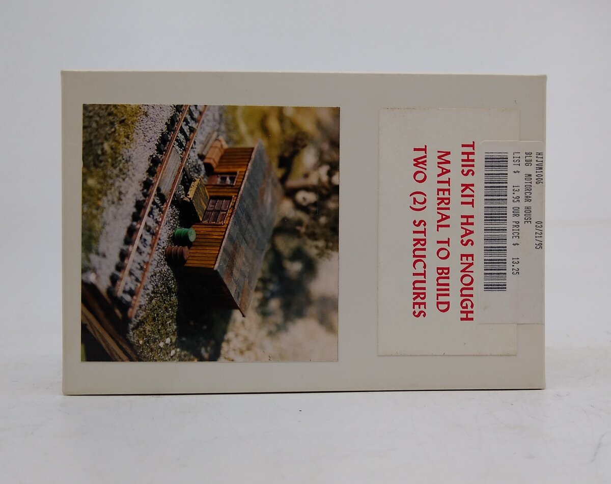 JV Models 1006 N Scale Motor Car House (Pack of 2)