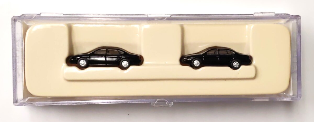 Atlas 2907 N Scale Ebony 1996 Ford Taurus (Pack of 2)