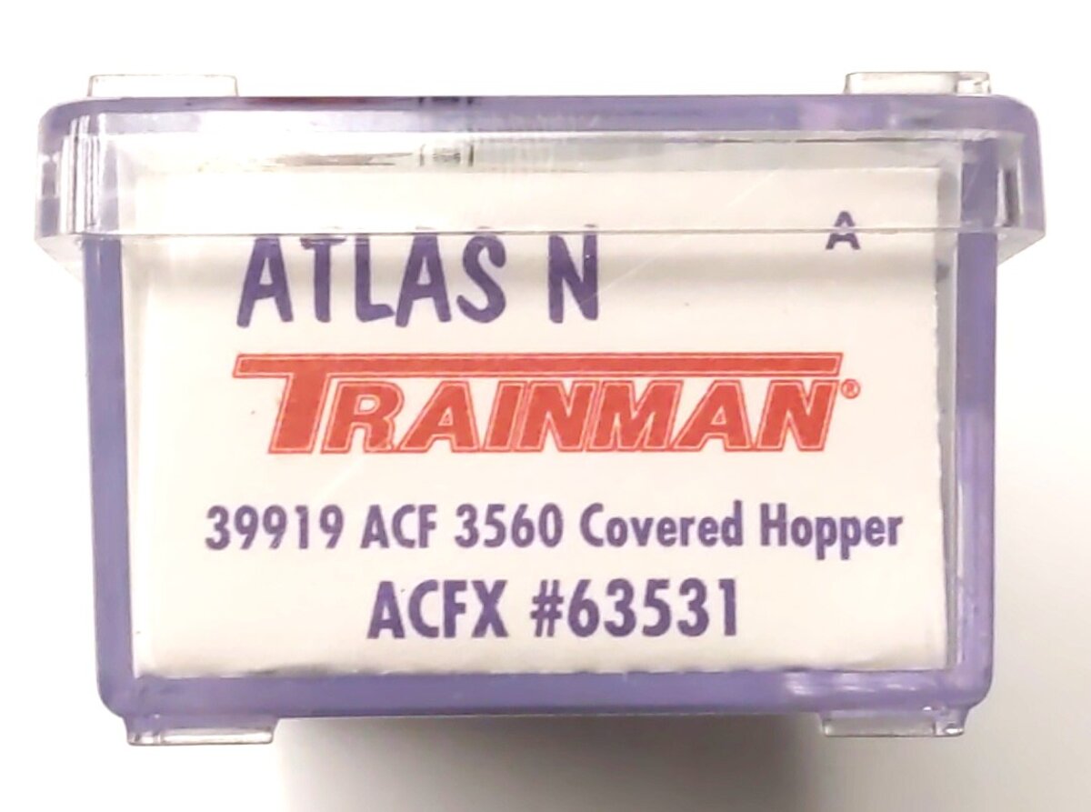 Atlas 39919 N Scale ACFX Covered Hopper #63531