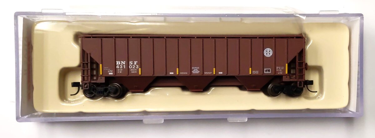 Atlas 50000131A N Scale BNSF 4750 Covered Hopper #431023