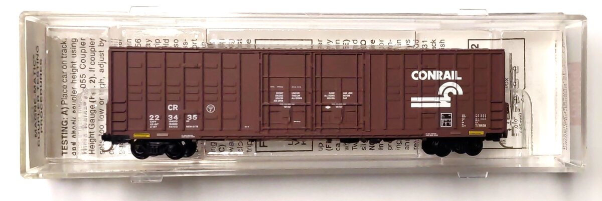 Micro-Trains 10300020 N Conrail 60' Excess Height Door Boxcar #223434