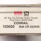 Micro-Trains 10300020 N Conrail 60' Excess Height Door Boxcar #223434