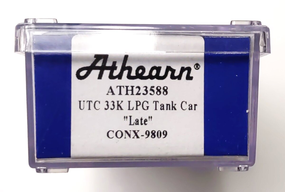 Athearn 23588 N CONX 33,900-Gallon LPG Tank/Late #9809