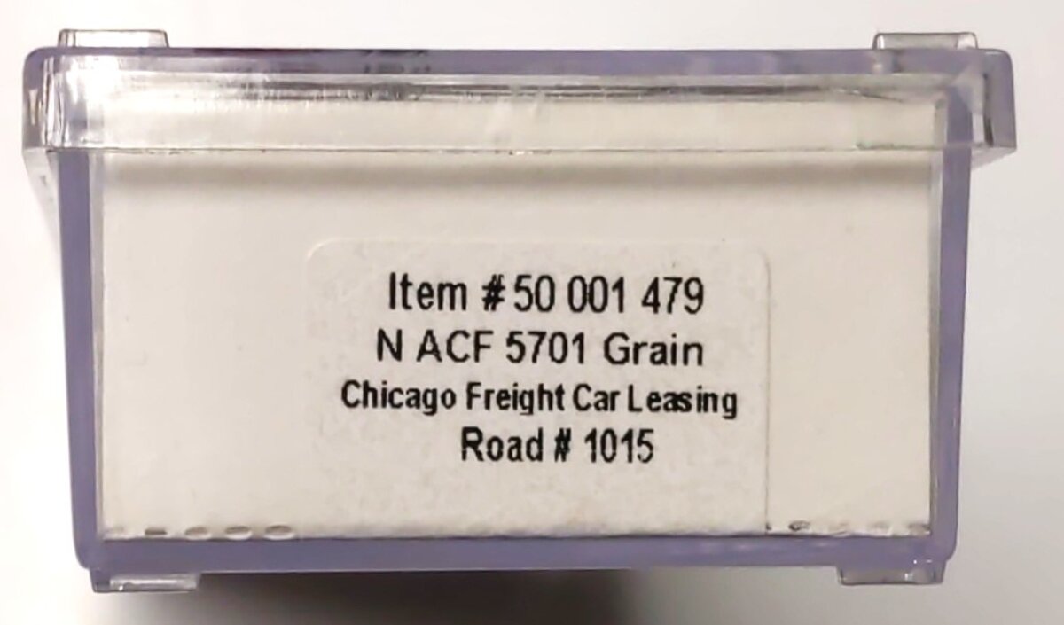 Atlas 50001479 N Chicago Freight Car Leasing CRDX ACF 5701 Hopper #1015