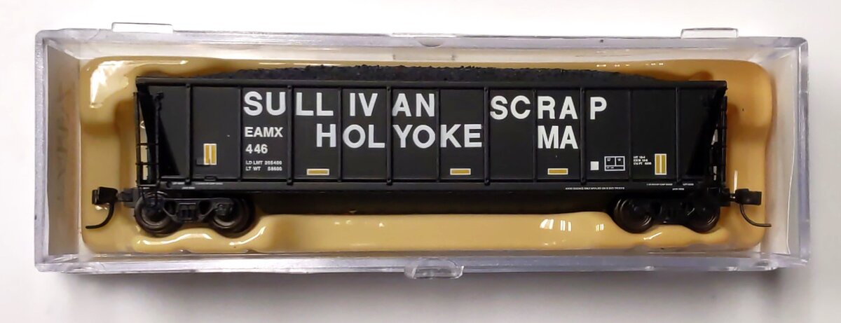 Atlas 43871 N Scale Sullivan Scrap Metal Bathtub Gondola (EAMX) #446