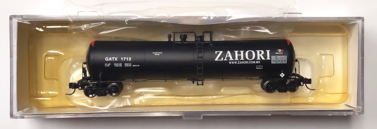 Athearn 24361 N Zahori 30,000-Gallon Ethanol Tank #1712