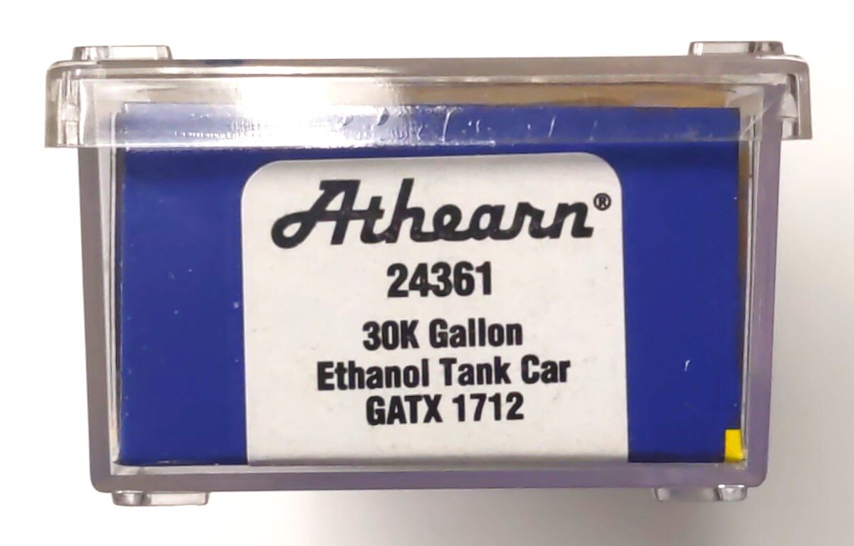 Athearn 24361 N Zahori 30,000-Gallon Ethanol Tank #1712