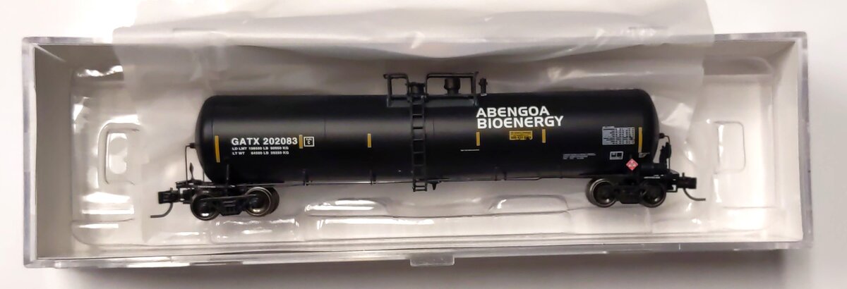 Athearn 24488 N Abengoa 30,000-Gallon Ethanol Tank #202083