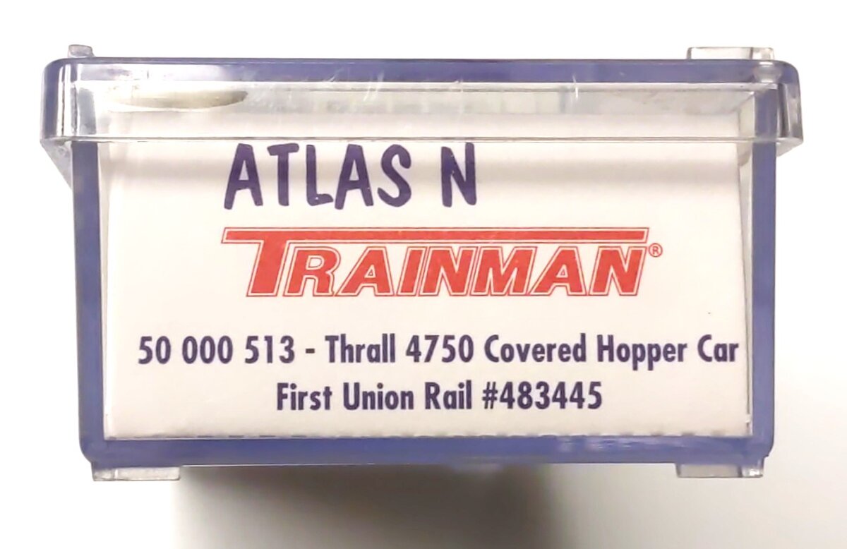Atlas 50000513 N Trainman Thrall 4750 Cov Hopper, RUSX #483445