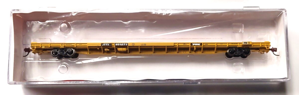 BLMA Models N Scale JTTX ACF F89-J 89' Flatcar #601271