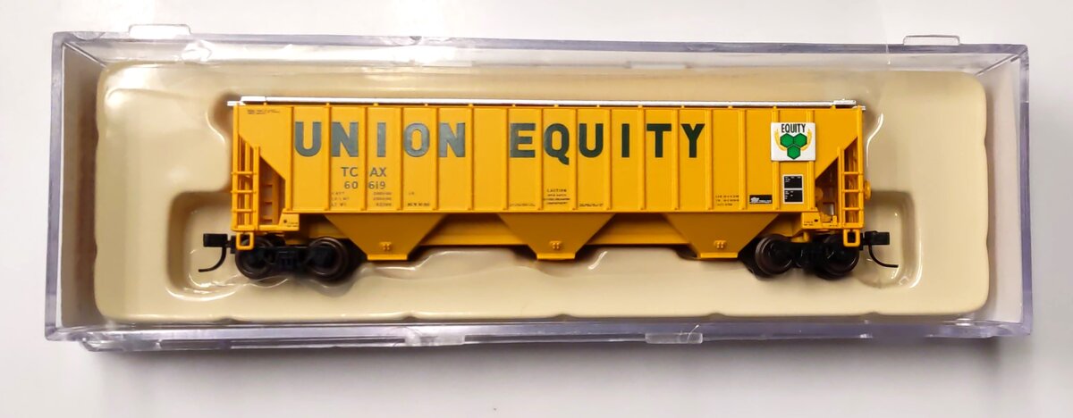 Atlas 50000034 N Scale Union Equity 4750 Covered Hopper #60619