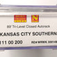 Micro Trains 11100200 N KCS 89' Tri-Level Enclosed Autorack #300148