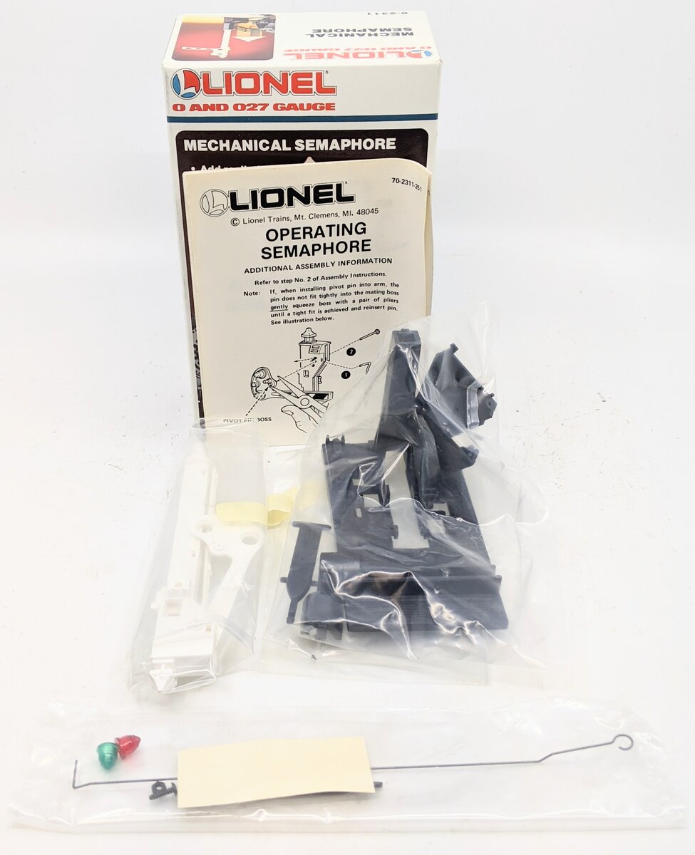 Lionel 6-2311 Operating Mechanical Semaphore