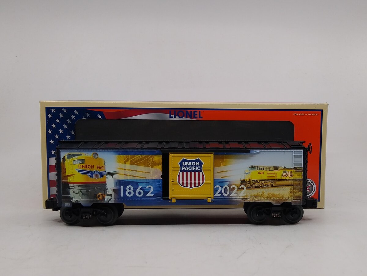 Lionel 2238010 O Gauge Union Pacific 160th Anniversary Boxcar