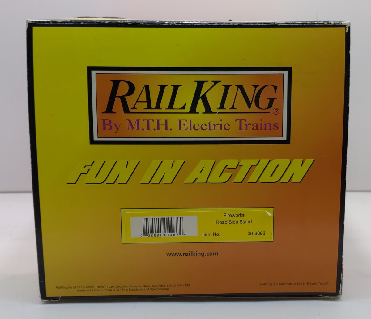 MTH 30-9093 Roadside Fireworks Stand