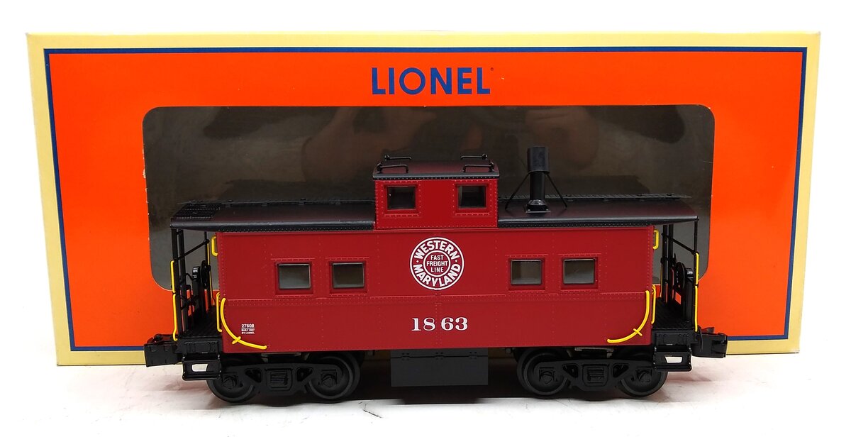 Lionel 6-27608 O WM Northeastern Caboose #1863