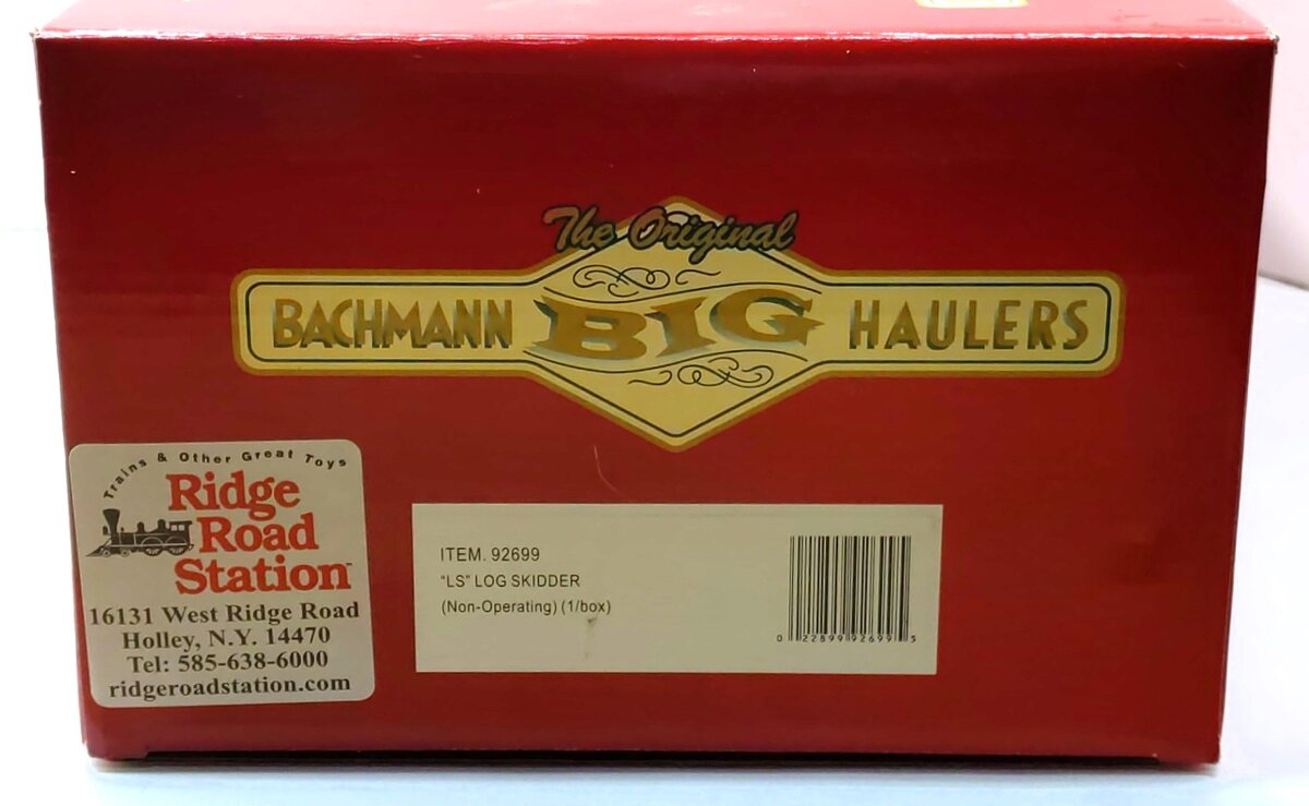Bachmann 92699 G Scale Non-Operating Log Skidder