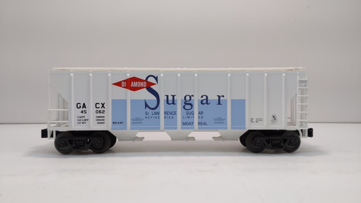 MTH 30-75382 O Gauge St. Lawrence Sugar Ps-2 Discharge Hopper Car