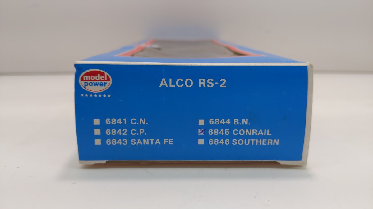 Model Power 6845 HO Conrail RS-2 Diesel Locomotive #8416