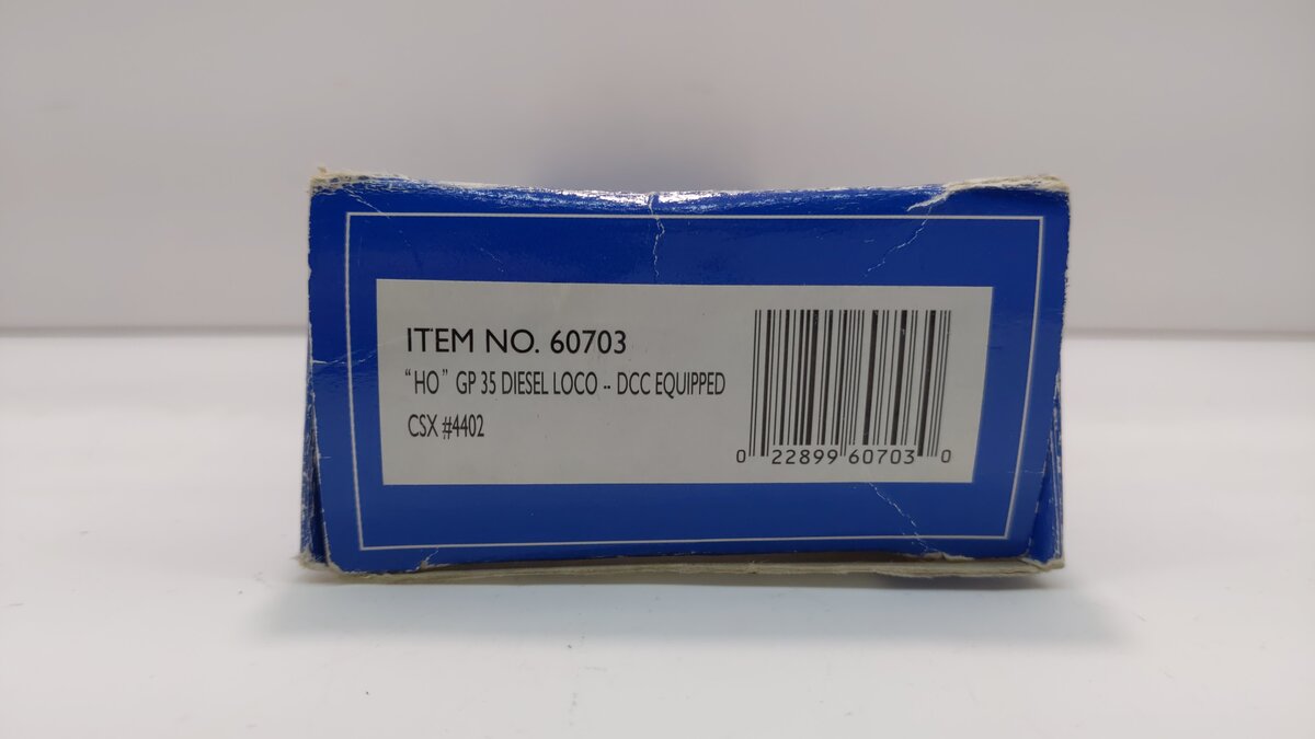 Bachmann 60703 HO CSX EMD GP35 Diesel Locomotive w/DCC #4402