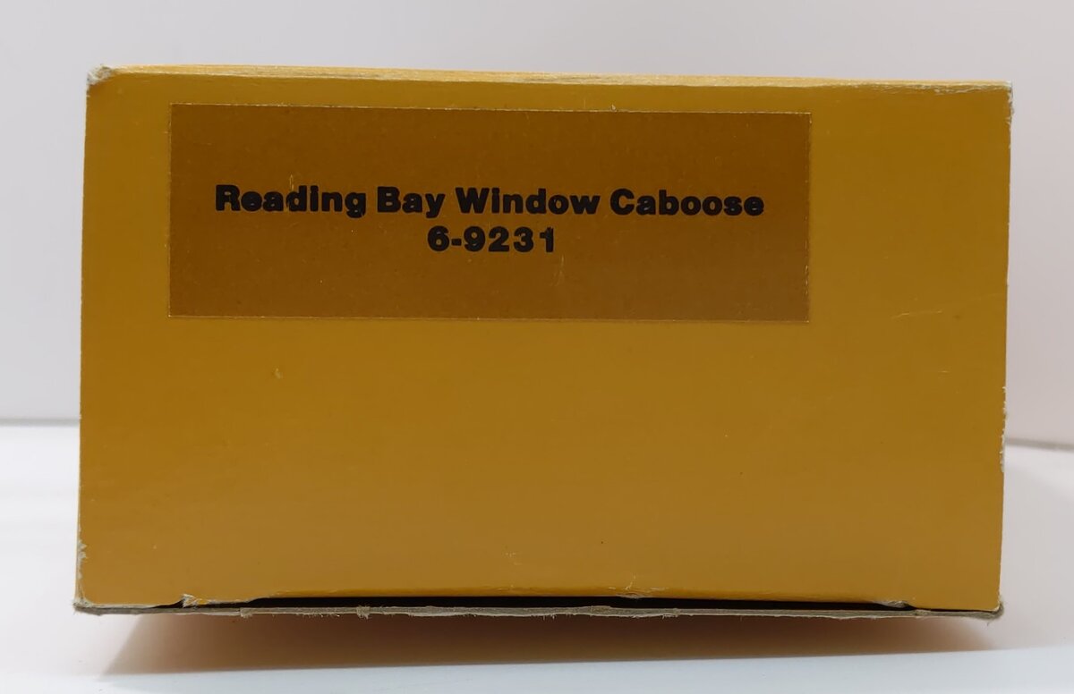 Lionel 6-9231 O Gauge Reading Bay Window Caboose