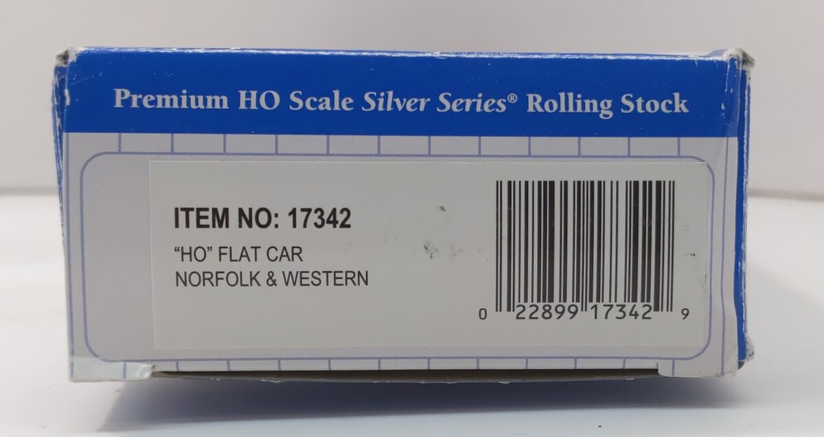 Bachmann 17342 HO Scale Norfolk and Western 52' Flat Car Road #32800