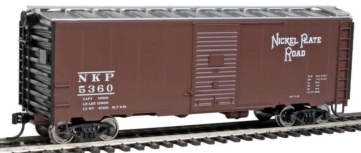Walthers 910-1670 HO Nickel Plate Road HO 40' AAR 1944 Boxcar RTR #5360