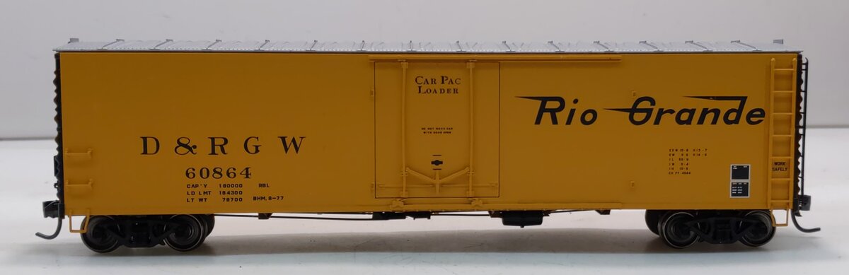 Atlas 20002972 HO Denver & Rio Grande Western 50' Plug-Door Boxcar #60864