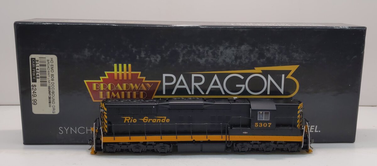 Broadway Limited 4248 HO Denver & Rio Grande Western EMD SD9 Diesel #5307