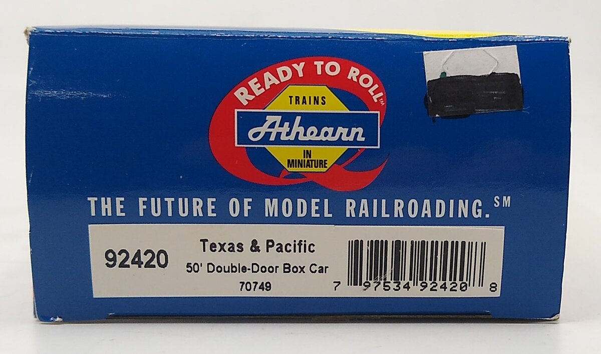 Athearn 92420 HO T&P RTR 50' Double Door Box  #70749