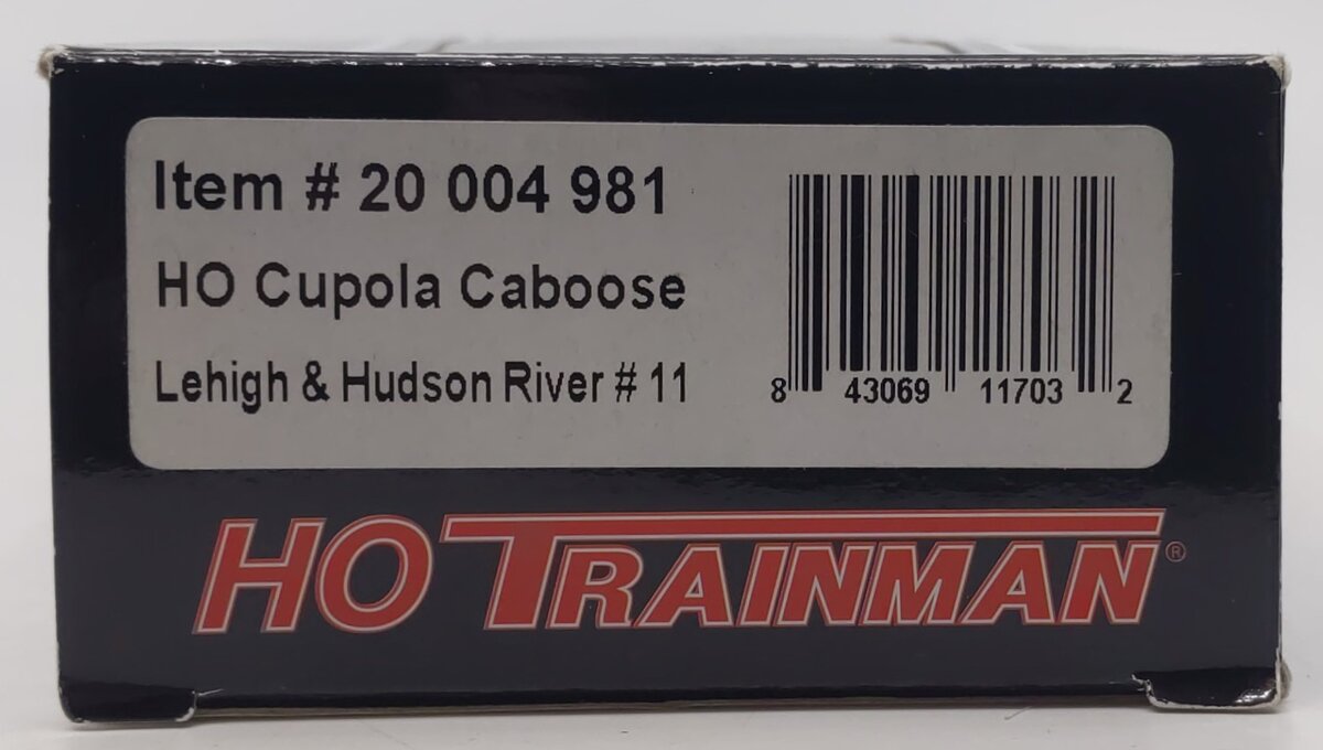 Atlas 20004981 HO Lehigh & Hudson River Trainman C & O Style Cupola Caboose #11