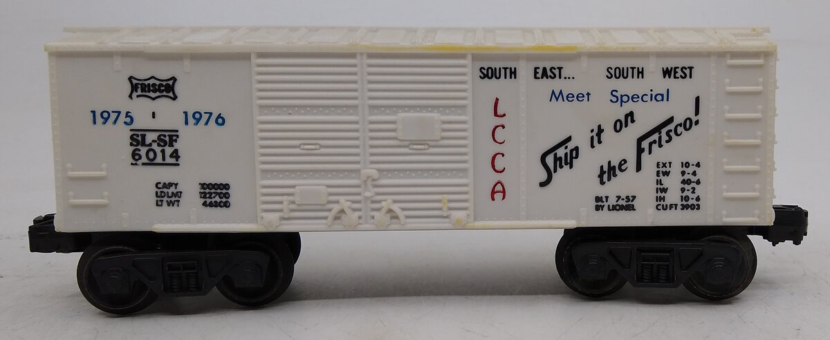Lionel 6-6014-900 O Gauge SLSF LCCA Meet Special Boxcar