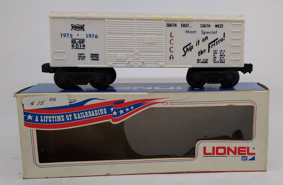 Lionel 6-6014-900 O Gauge SLSF LCCA Meet Special Boxcar