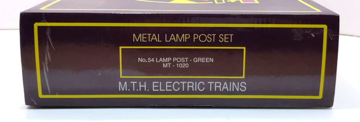MTH 20-1020 O No.54 Green Lamp Post Set