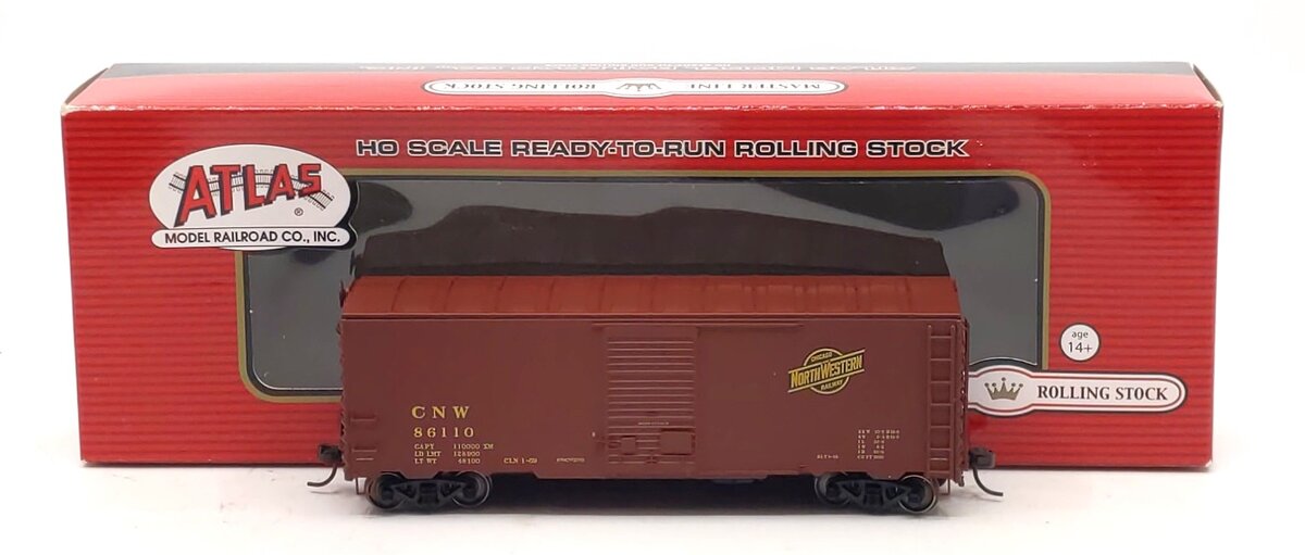 Atlas 20002442 Chicago & North Western 40 'Postwar Boxcar #86110