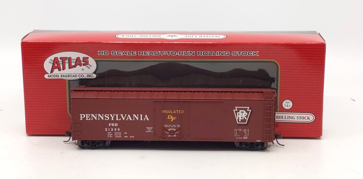 Atlas 20002978 HO Pennsylvania 50' Plug Door Boxcar #21299
