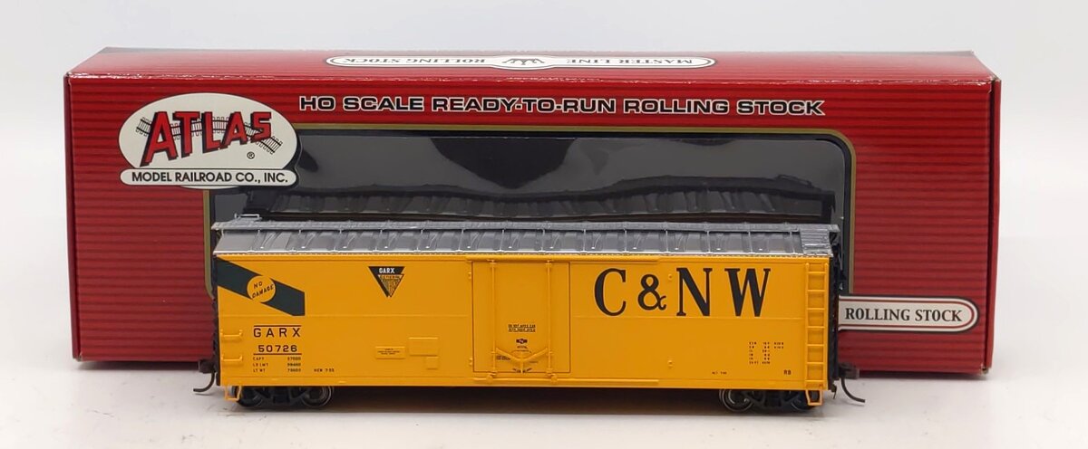Atlas 20001801 Chicago & North Western 50' GARX Reefer #50726