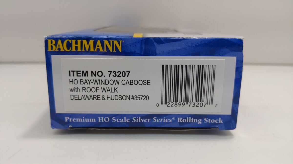 Bachmann 73207 HO Delaware and Hudson Bay-Window Caboose #35720