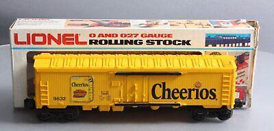 Lionel 6-9832 Cheerios Billboard Reefer Car LN/Box