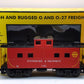 MTH 30-77161 O Pittsburg & Shawmut Steel Caboose #190