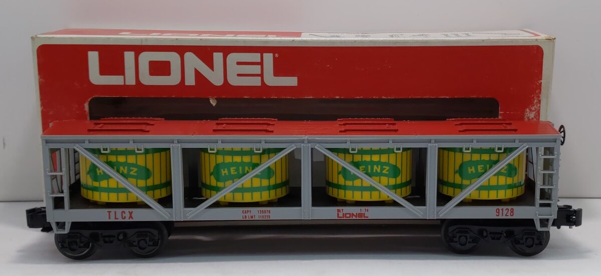Lionel 6-9128 O Gauge Heinz Pickle Vat Car