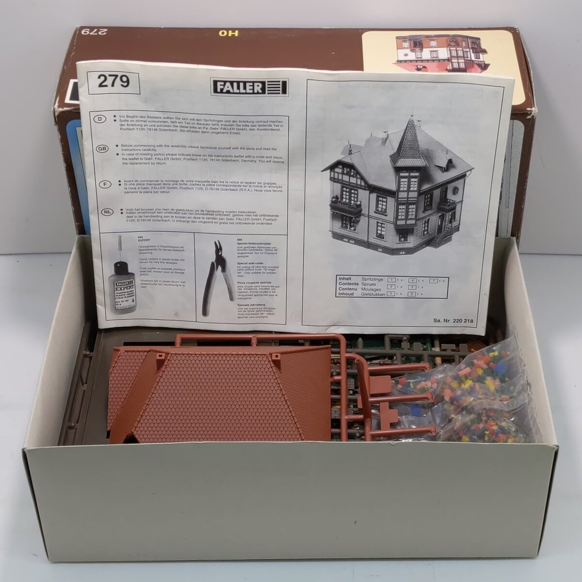 Faller 279 HO Residential House Building Kit