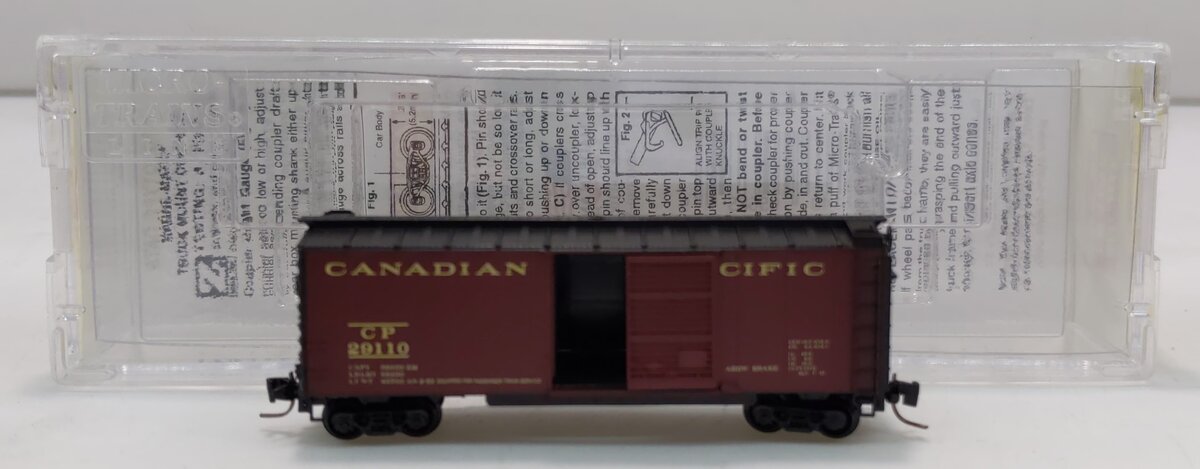 MicroTrains 50000882 Z Canadian Pacific 40' Standard Box Car #29110