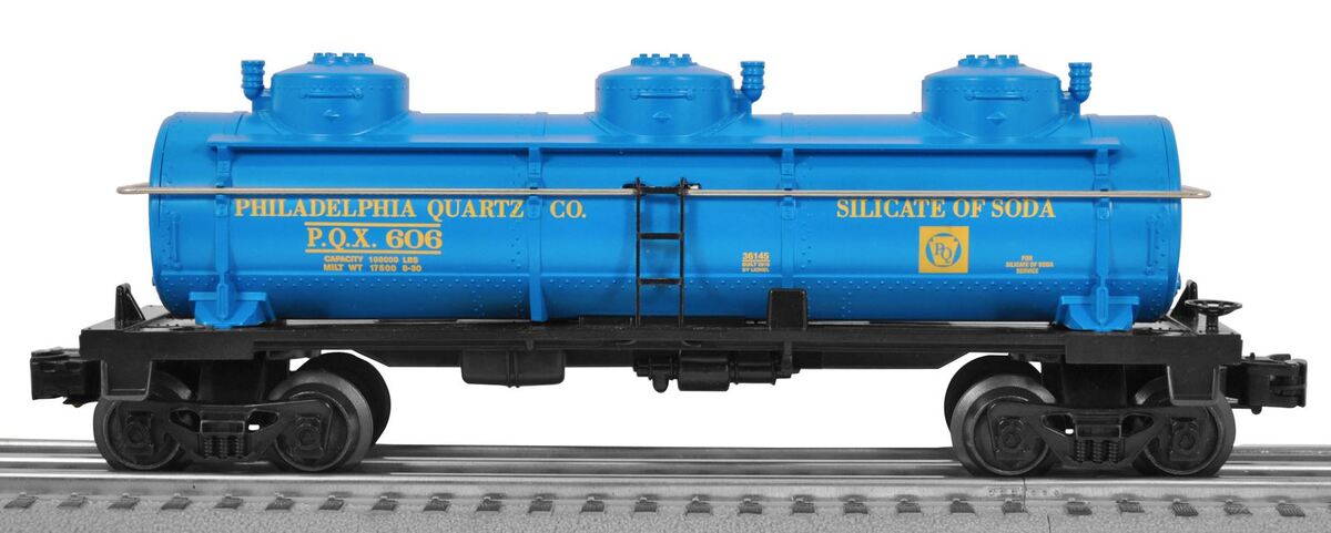 Lionel 6-36145 O Gauge Philadelphia Quartz 3-Dome Tank Car #606