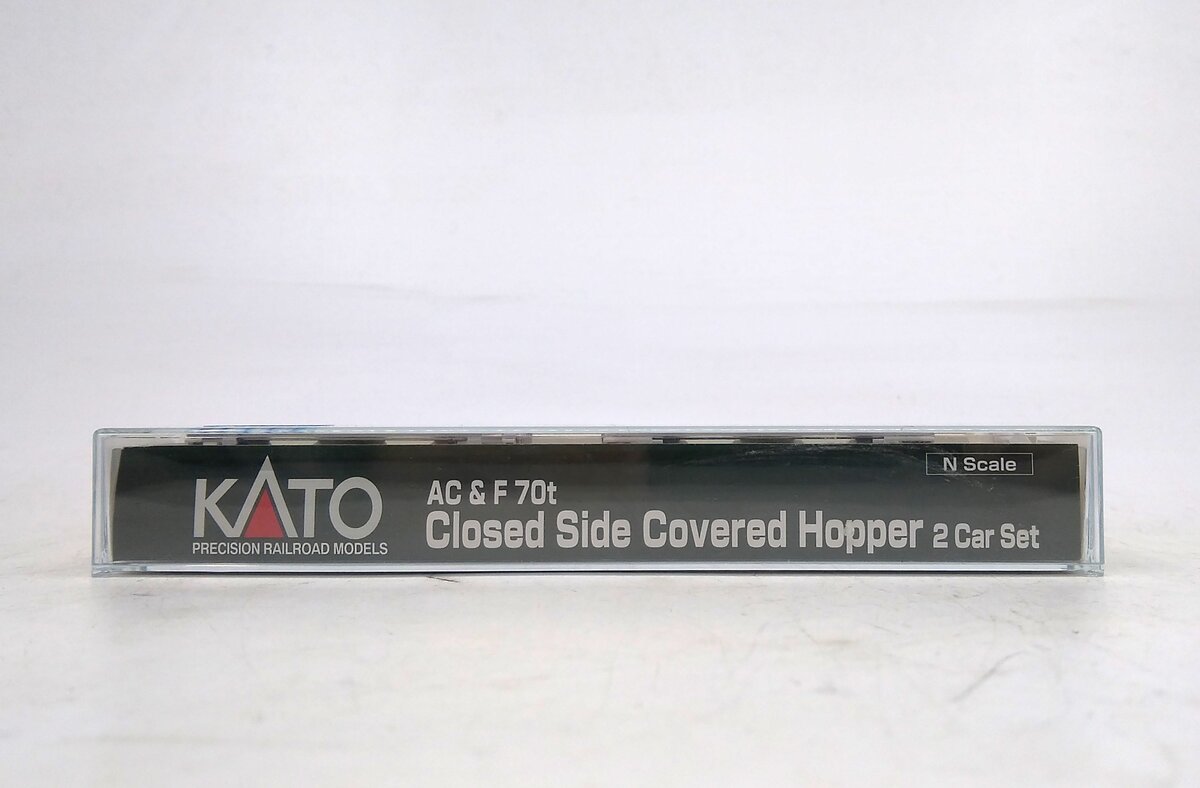 Kato 186-0210 N Scale Southern Pacific ACF 70T Covered Hopper (Set of 2)